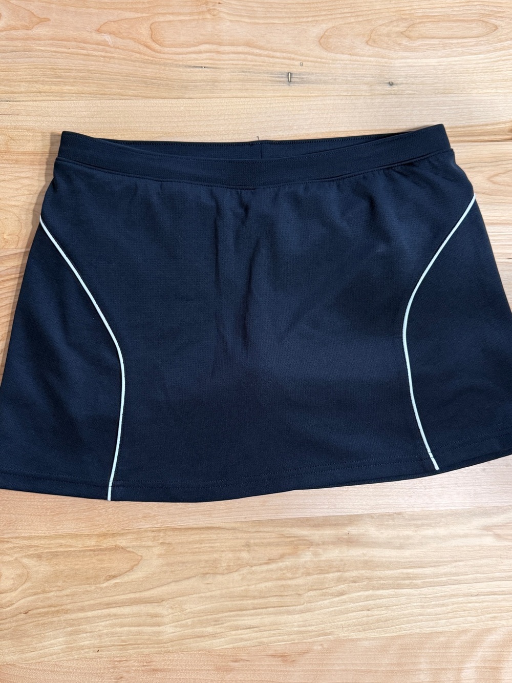 Reebok Women’s Black Active Skort with White Piping